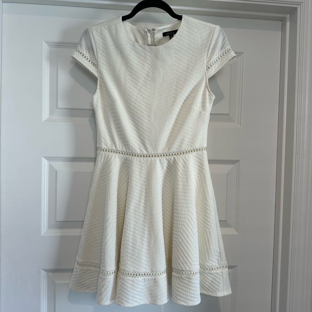 Modest White Dress